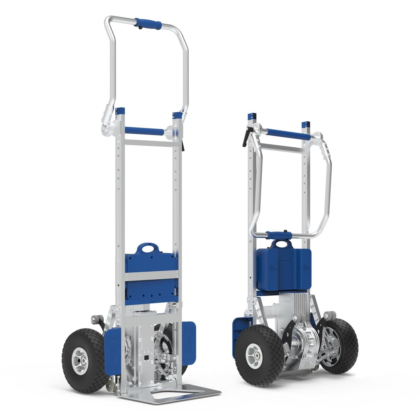 Electric Stair Climber 1200W Electric Stair Climbing Hand Truck 463LBs Load Capacity Powered Hand Trolley Stair Climbing Cart Electirc Dolly with Brake System - XSTO ZW7210GC