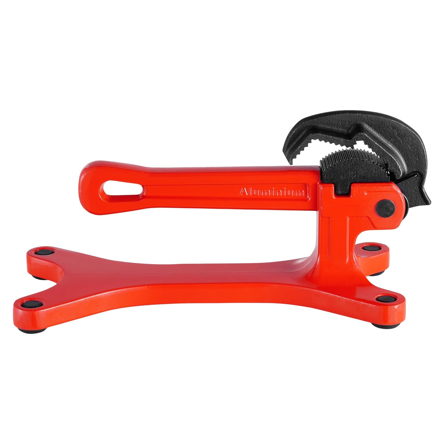 VEVOR Portable Pipe Vise, Lightweight Aluminum Pipe Vise with 1/8" to 1-1/2" Clamping Capacity, Ideal for Onsite Plumbing Installation, Repair, and Maintenance