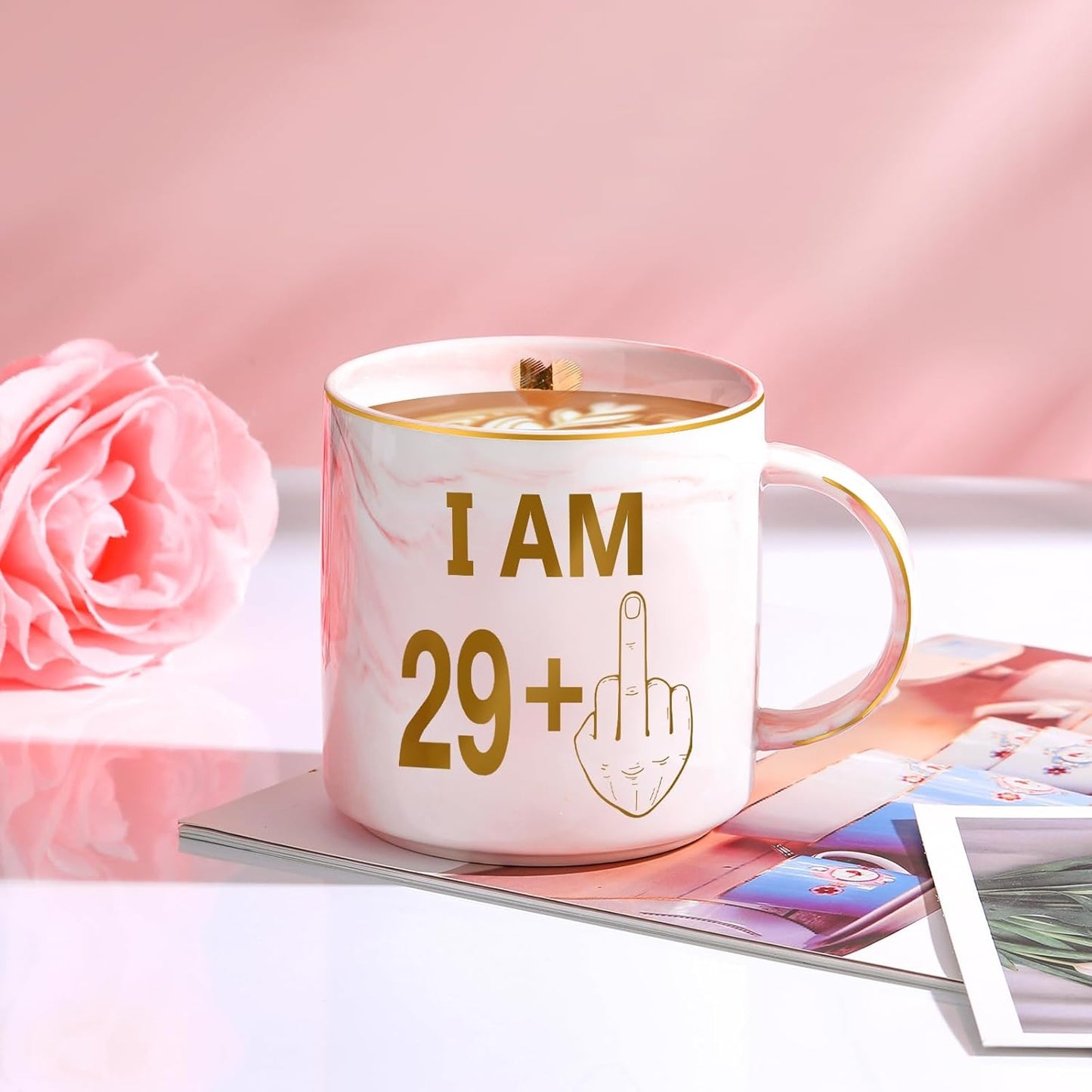 Regine Switzerland 30th Birthday Gifts for Women | Funny Coffee Mug & Makeup Bag Set
