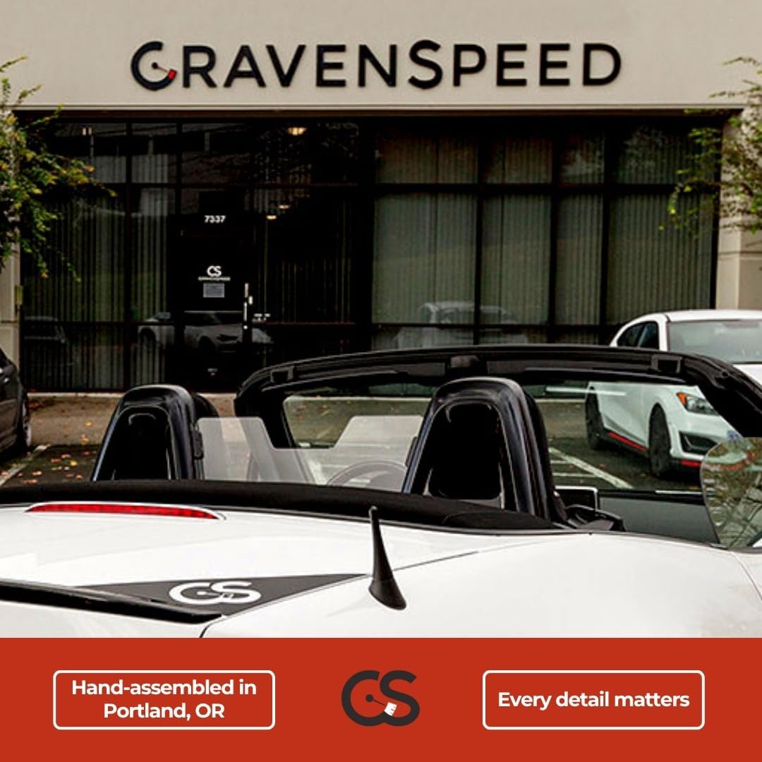 CravenSpeed 2021-2026 2 Inches Stubby Jr Antenna Compatible with Ford Bronco Sport (Roof-Mounted) | | Short Antenna