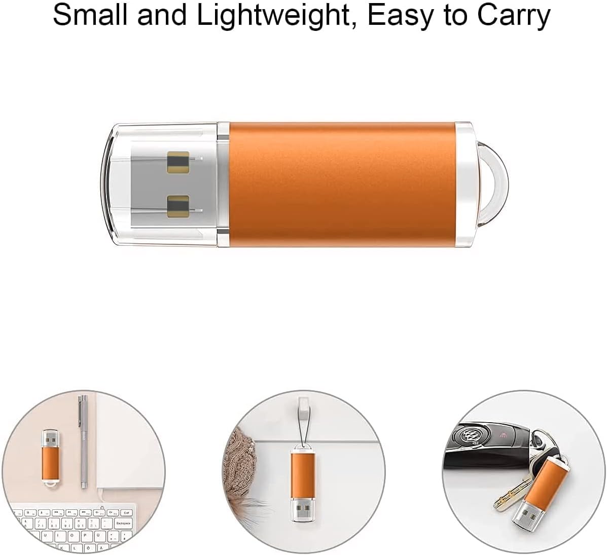 K&ZZ 4GB 5 Pack 2.0 4G USB Flash Drive USB Memory Sticks Flash Drives Easy-Storage Thumb Drive Gig Stick Zip Drive Pen