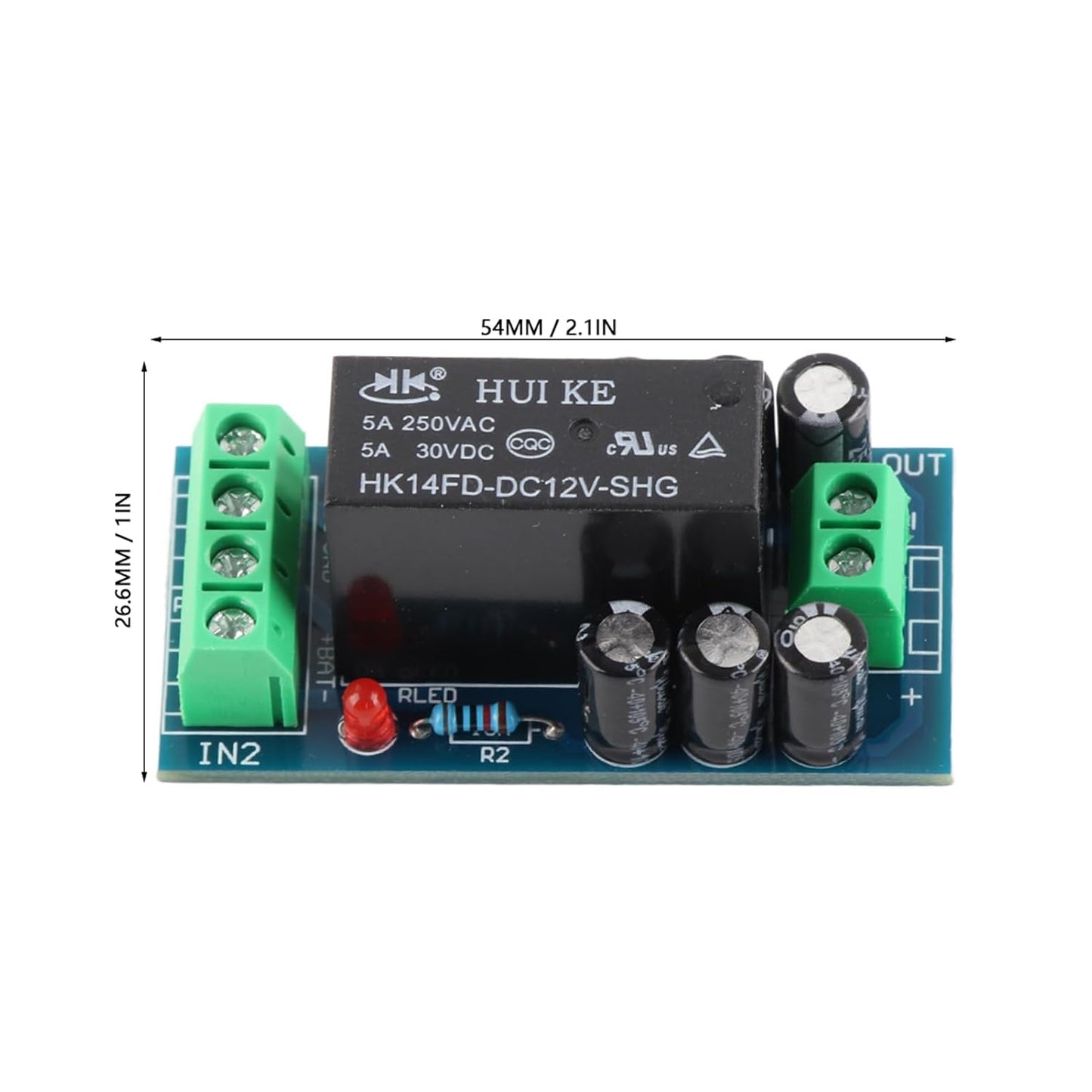 12V 12A 150W Dc Battery Backup Module Backup Battery Switch Module Dc Ac Battery Automatic Switch Module Emergency