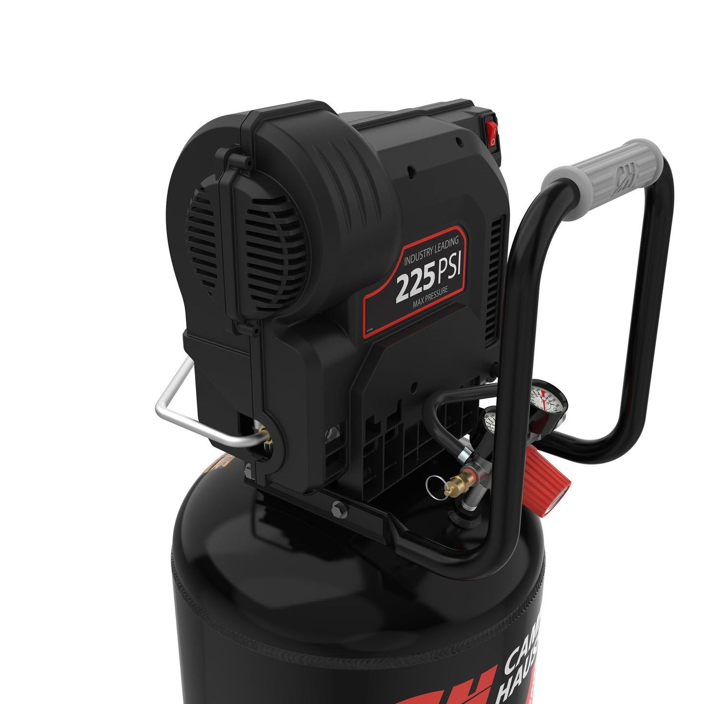Campbell Hausfeld 15 Gallon Vertical Air Compressor, 225 PSI, Oil‑Free