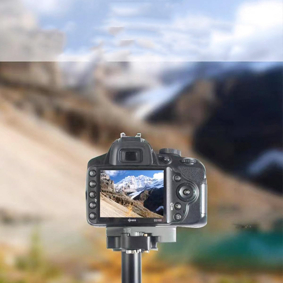 JianLing 2PCS PU50 50mm 1/4 Camera Quick Release Plate Aluminum Tripod Ball Head Base Quick Release Plate for DSLR