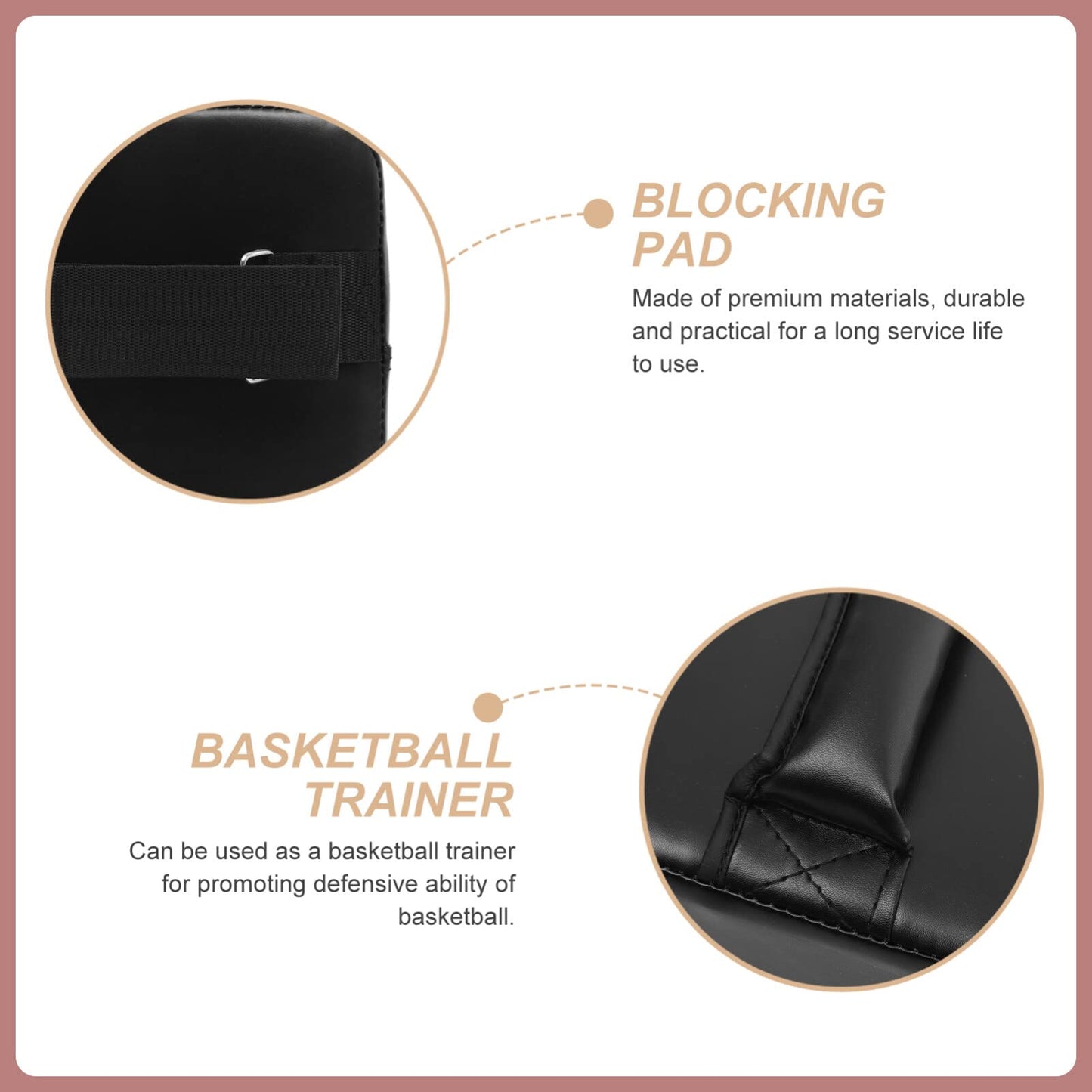FOMIYES Blocking Pad: Sports Training Equipment Pad - Kick Shield Kickboxing - for Football Basketball Sports Shield Blocking Mat