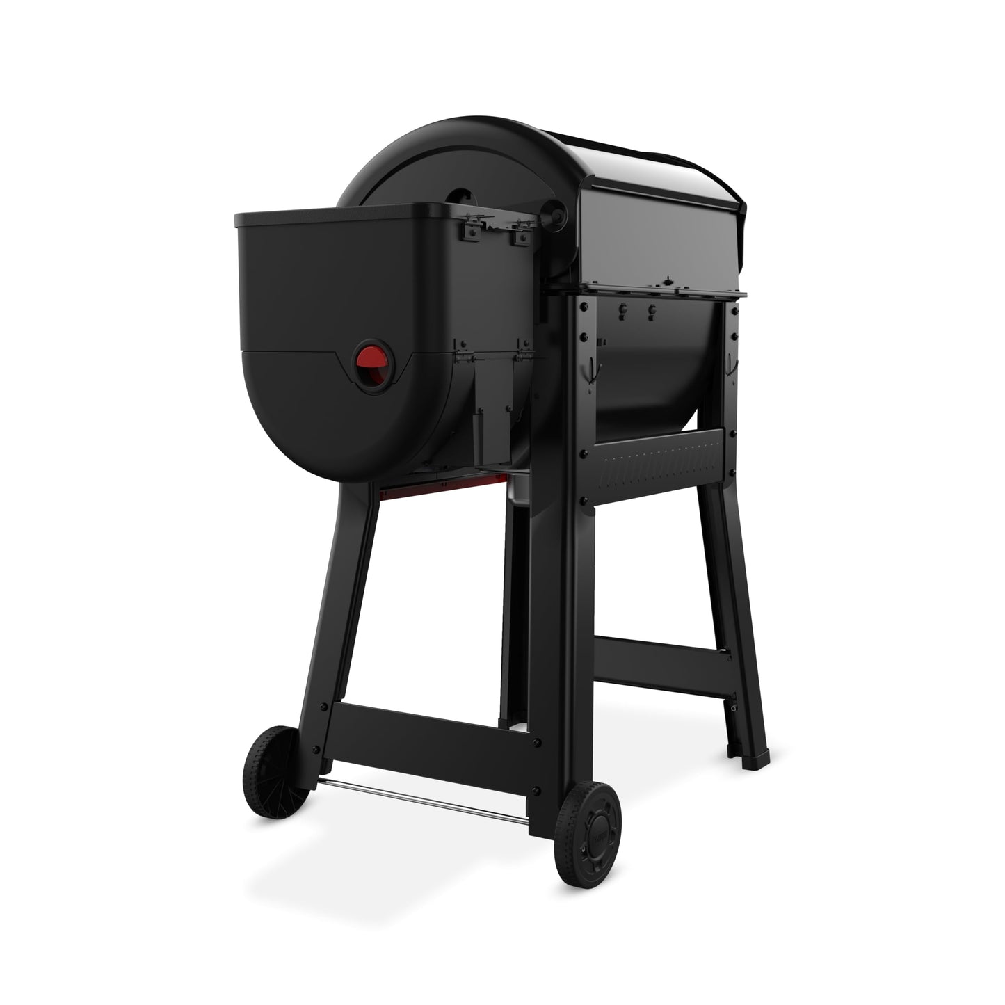 Weber Smoque™ 22‑Inch Pellet Smoker, Black – Outdoor BBQ Pellet Grill Up to 500 Degrees with SmokeBoost, SmoqueVent Airflow System & Rapid React PID Temperature Control