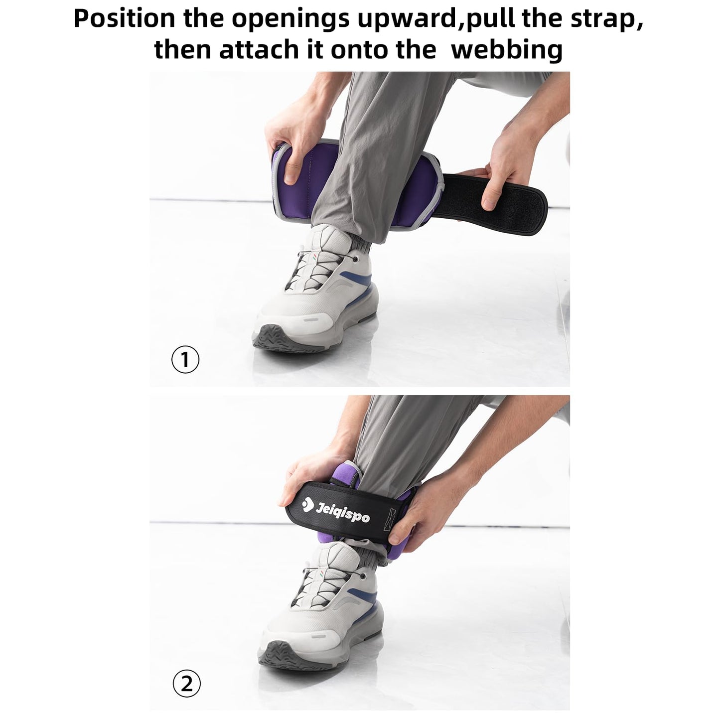 Adjustable Ankle Weights 1 Pair 2/4/6/8/10 LBS Wrist Leg Arm Weights for Women Men Kids,Strength Training with Removable Weight for Fitness Gym Workout Running Walking