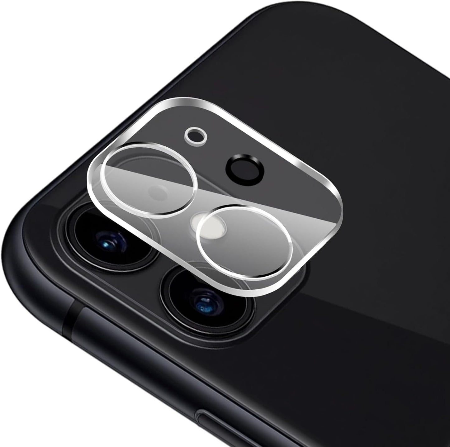 11/12 9H FanTEK Camera Lens Protector for iPhone Mini, Tempered Glass Camera Screen Cover, Ultra HD Clear Acrylic Full