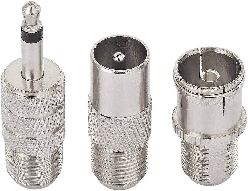 Superbat 75 Telescopic FM Antenna for Stereo Receiver Indoor, FM Radio Antenna Ohm UNBAL for Yamaha Onkyo Denon Table