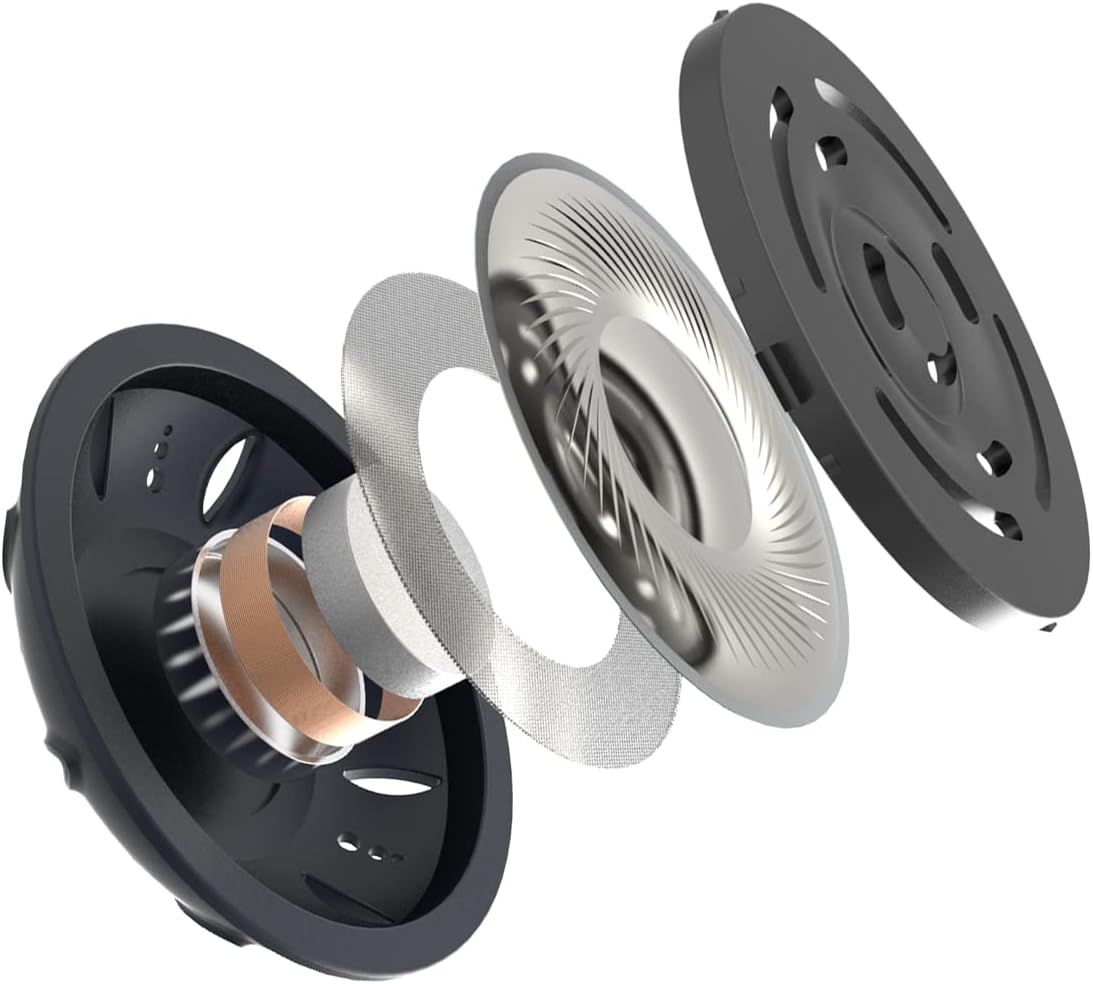 KSC75 Koss Portable On-Ear Clip Headphones, Retro Style, Ultra Lightweight, Silver and Black