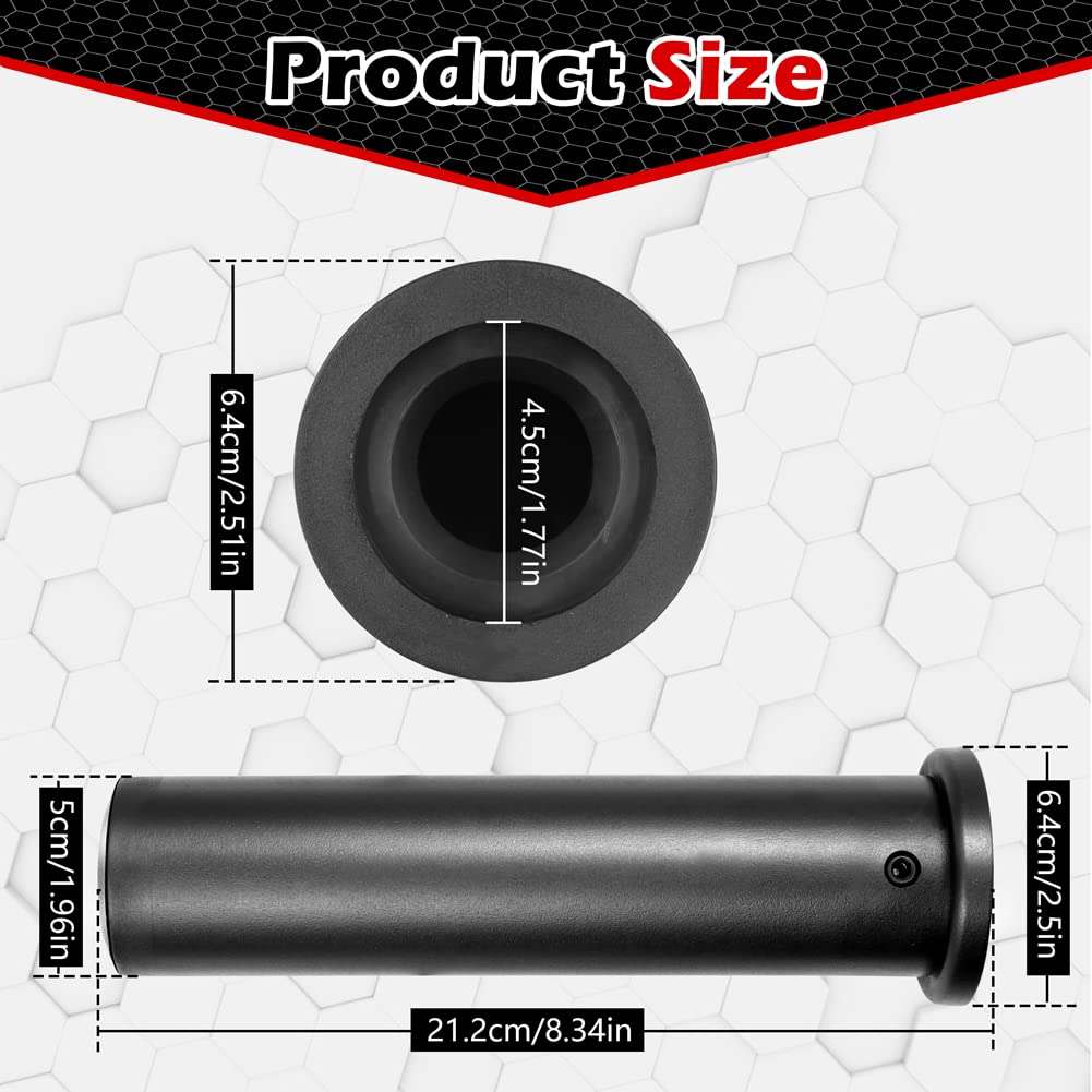 Abnaok Olympic Adapter Sleeve - Converts 1" Standard Weight Plate Posts to 2" Olympic Weight Plate Posts