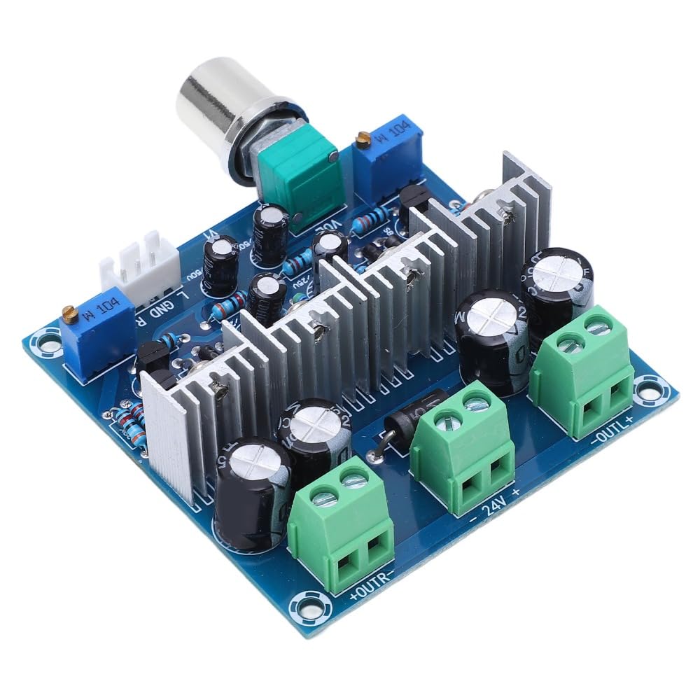 Chiffonade 2 15W+15W 24V Class A Amplifier Board Channel - DC Power Audio Module for Home Theater Speakers, Short