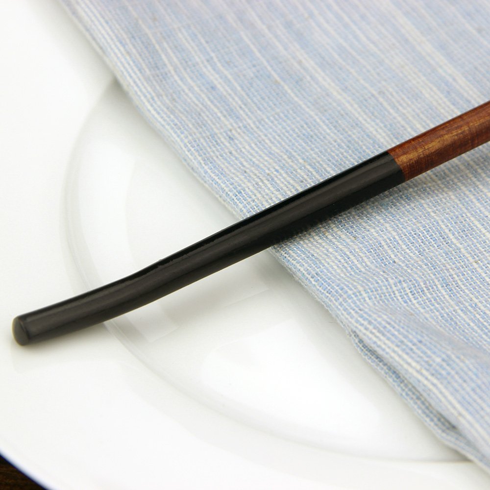 Wooden Long Tea Spoons, AOOSY 9.13 inches 10 Pieces 100% Natural Wood Long Handle Drink Spoons Honey Spoon Cocktail Stirrer Swizzle Sticks
