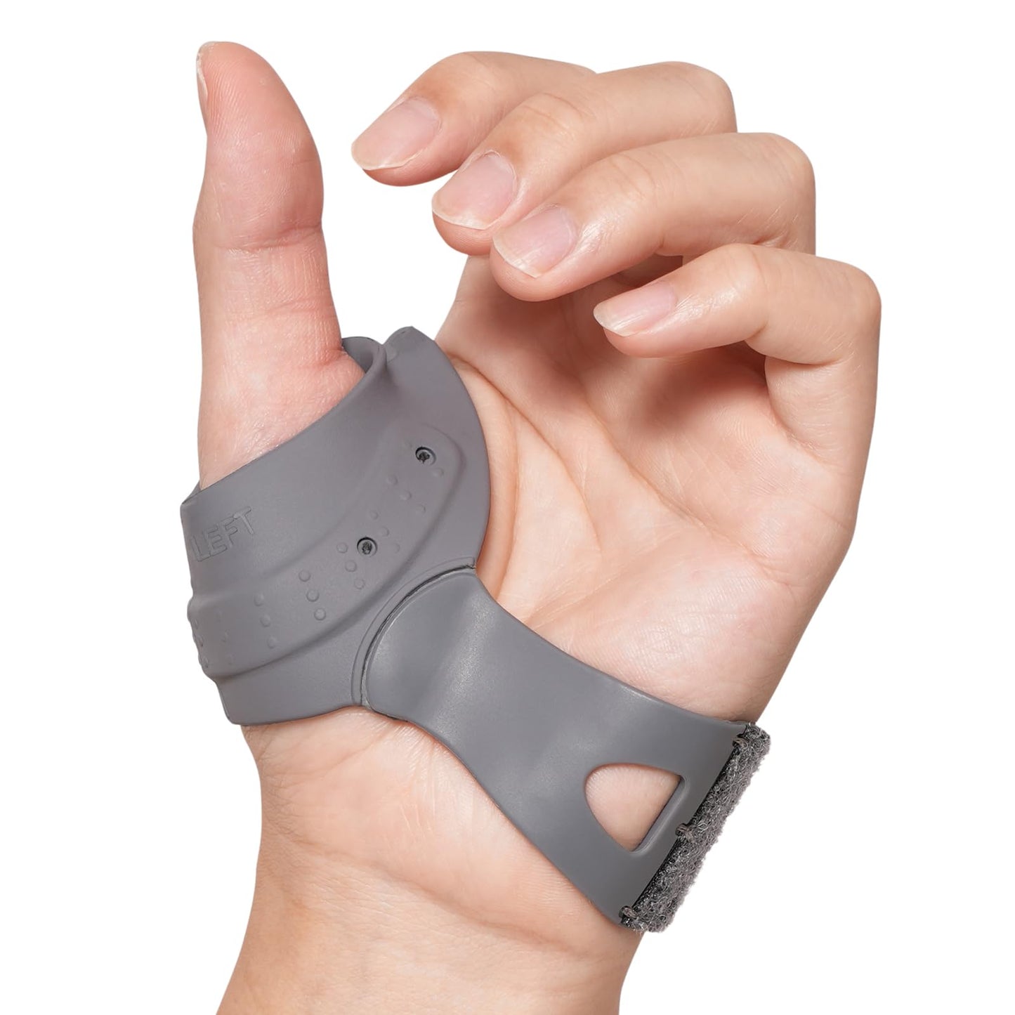 Willcom CMC Thumb Brace - CMC Joint thumb arthritis brace for Osteoarthritis Pain, Flexible Thumb Stabilizer & Support for Arthritis Pain Relief for Women and Men（Left Hand - Medium）