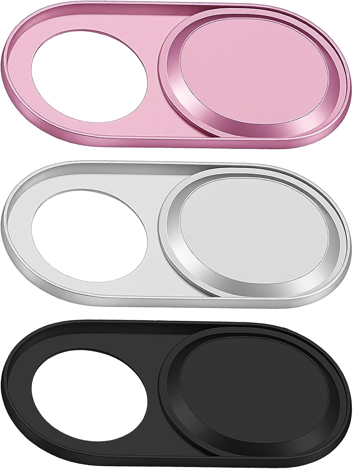 YQQYG 3 Pcs Laptop Camera Cover Slide, Ultra-Thin Metal Camera Cover, Webcam Covers Slide, Protect Your Privacy