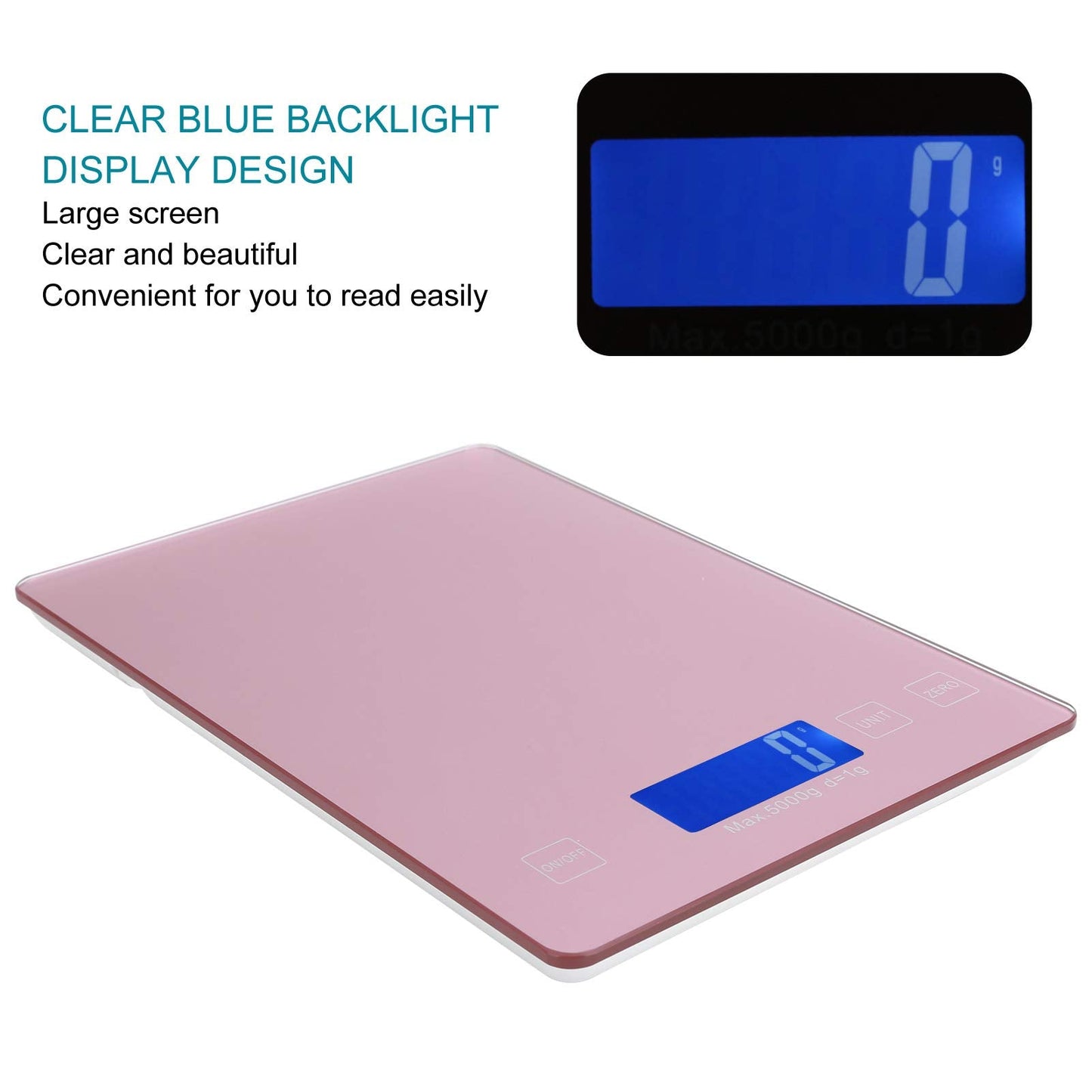 ZJchao Kitchen Precision Electronic Scale, Hair Color Cream Scale, Cake Baking Scale, Hair Dye Cream Digital Scale Kitchen Electronic Scale for Food Coffee Bean