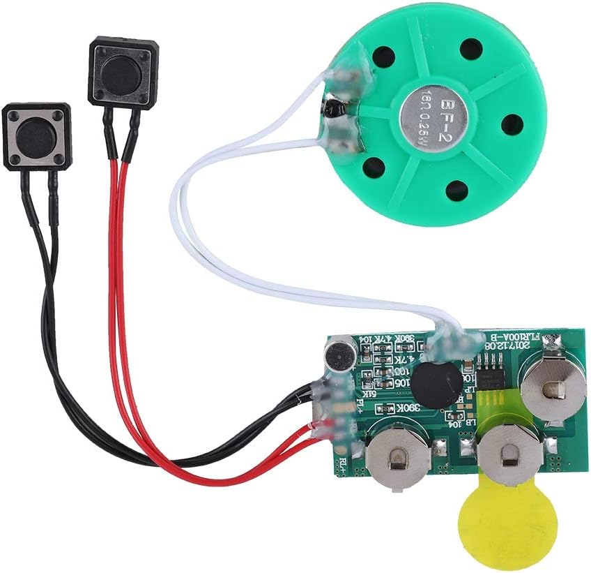 FOSA 4 Minutes DIY Greeting Card Chip Music Sound Voice Recording Module Device Chip Recordable Sound Chip