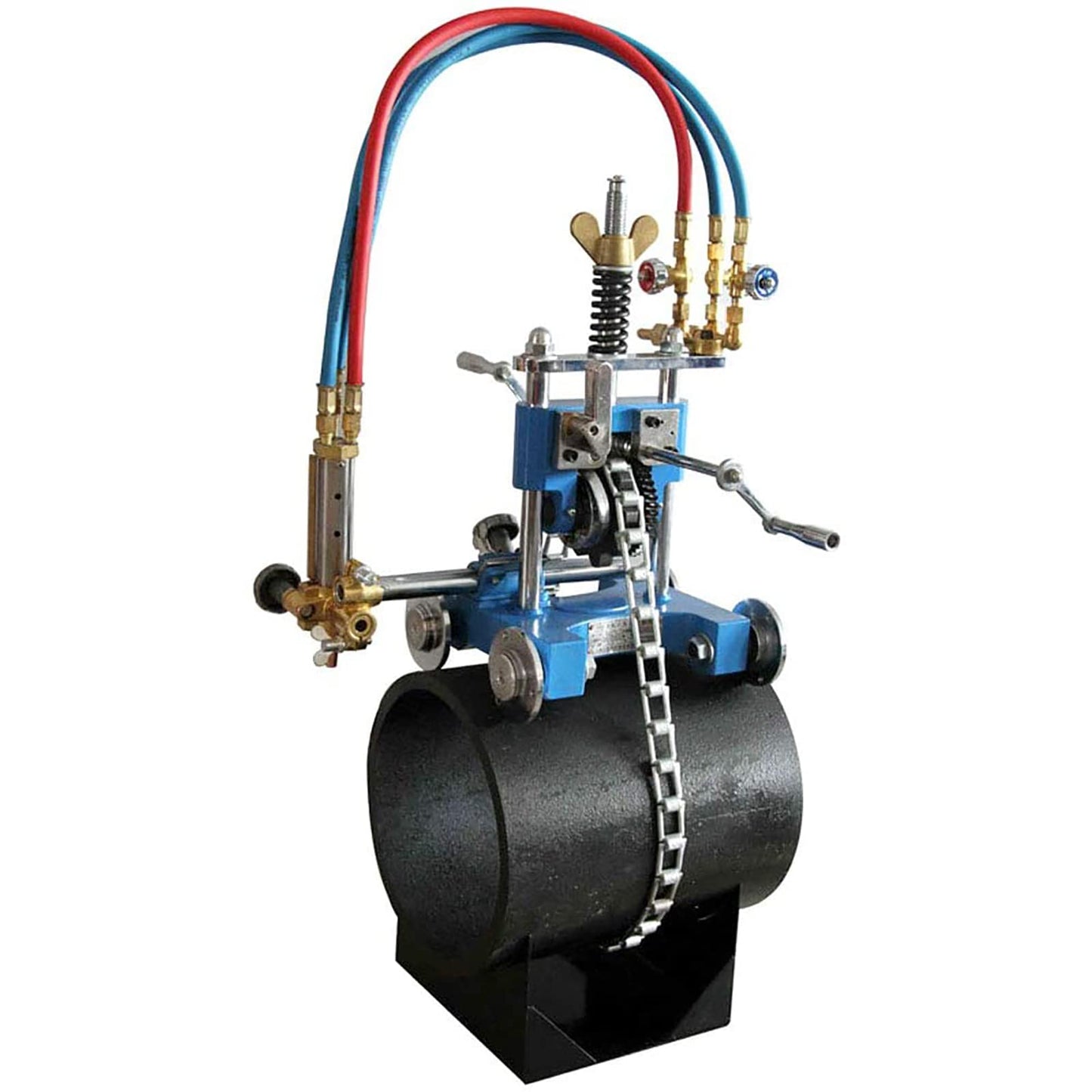 PreAsion CG2-11Y Manual Pipe Cutting Machine Pipe Torch Cutter Hand Portable Pipe Cutter Gas Cutting Machine Torch Track Cutter
