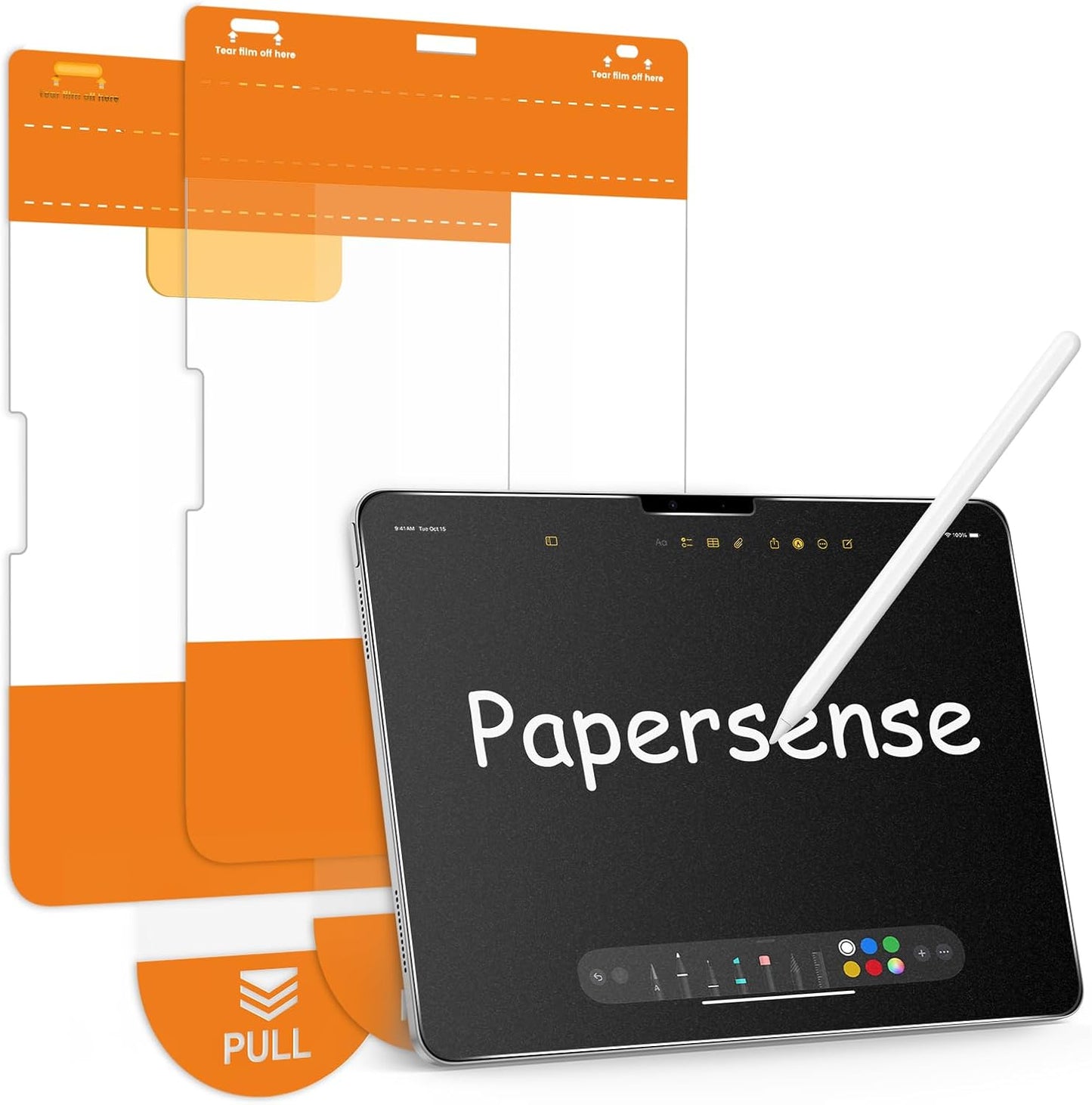 11 Inch 6/5th M5 2025/M4 2024, OMOTON PAPERSENSE Paper Screen Protector for iPad Pro Gen Write like on Paper, Matte