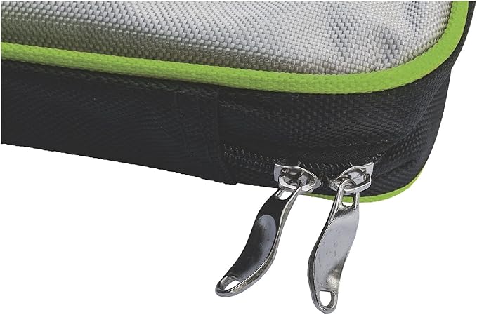 Champion Sports Horseshoe Set: Traditional Outdoor Lawn Game includes Four Professional Solid Steel Horseshoes with Solid Steel Stakes & Carrying Storage Case