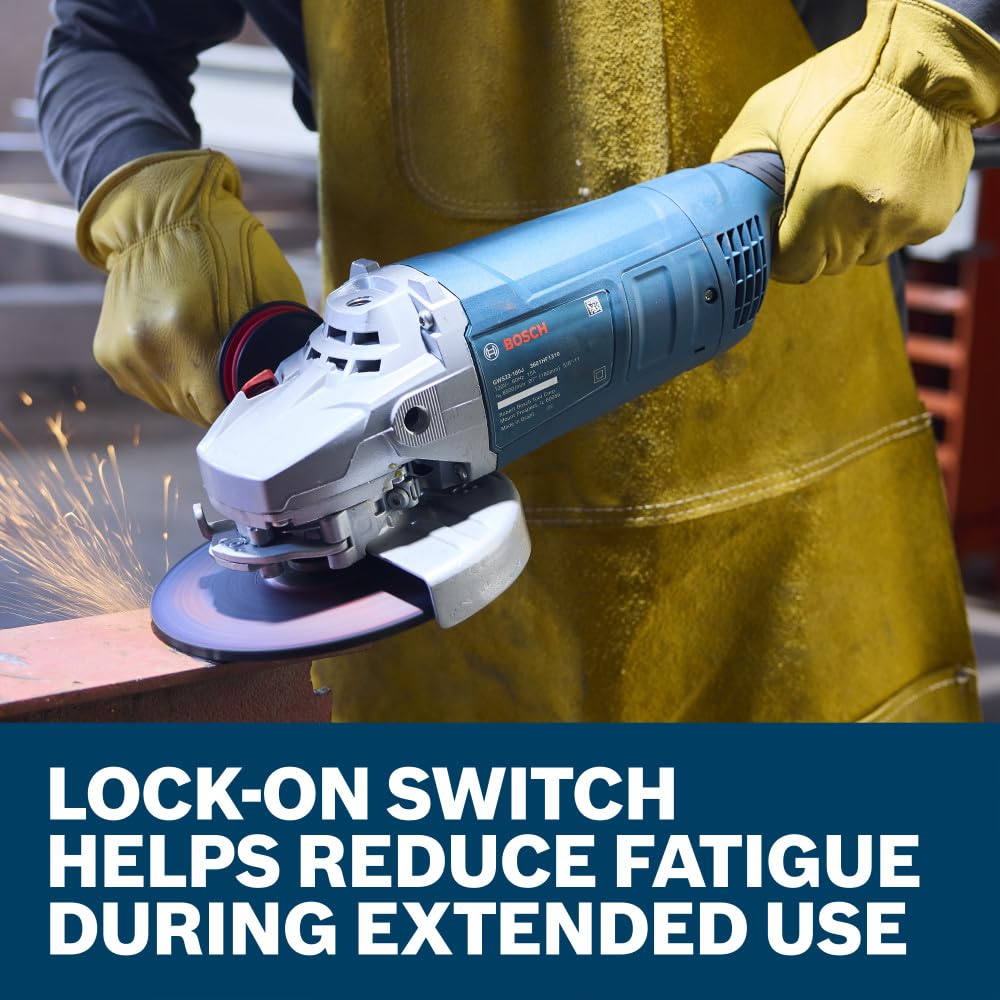 Bosch GWS22-180J 7 In. Large Angle Grinder – 15 Amp