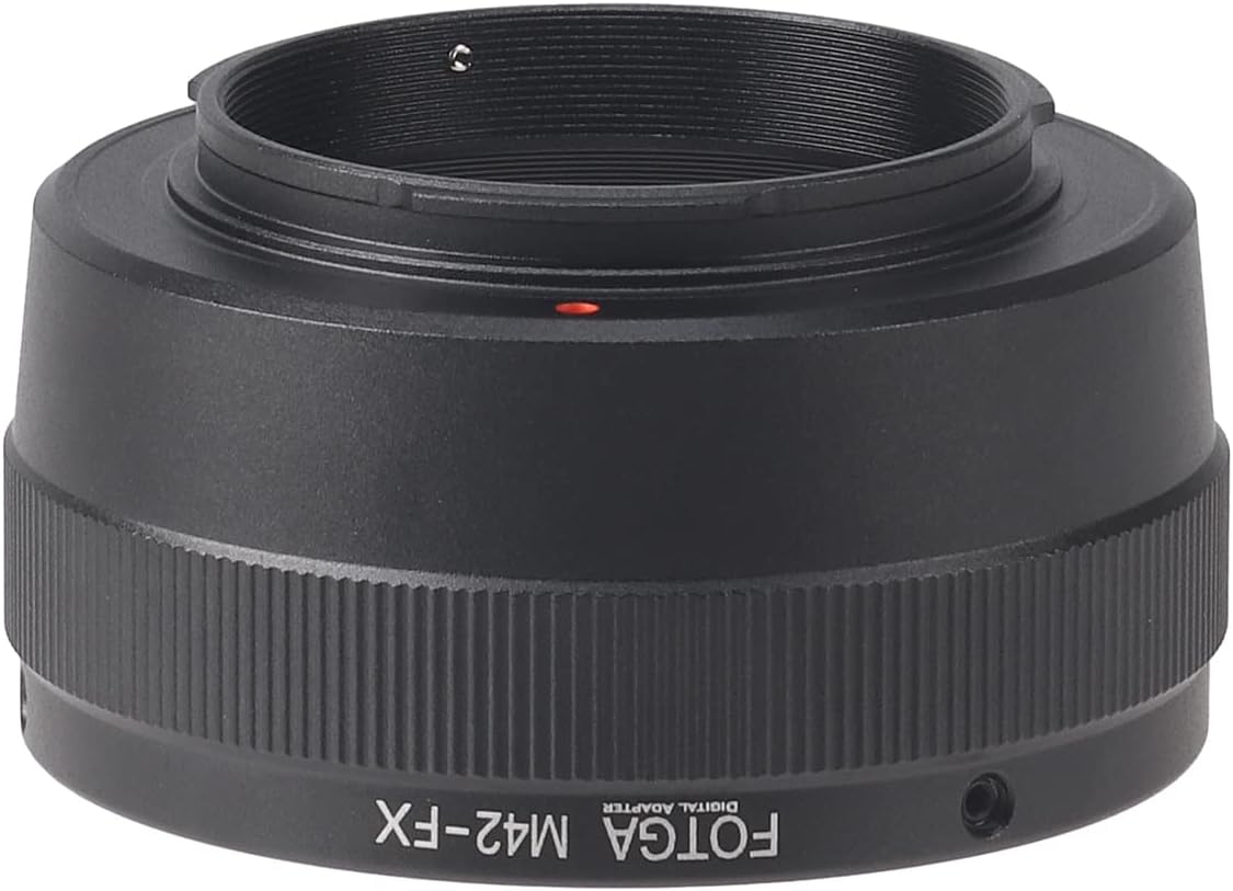 FocusFoto M42-FX M42 42mm X-H2,X-H2S,X-T5,X-T4,X-T3,X-E4,X-T200,X-T100,X-T30 II,X-T20,X-Pro3,X-Pro2,X-S10 Adapter