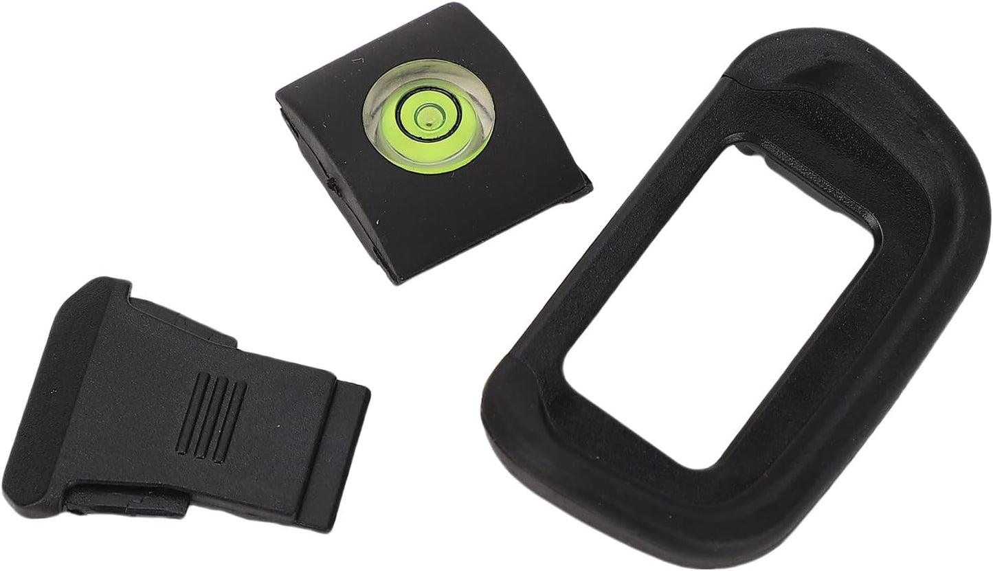 Set R10 3 1 CCYLEZ Camera Eyecup Comfortable Attachment and Hot Shoe Cover for in Viewfinder and Bubble Level, Reduces