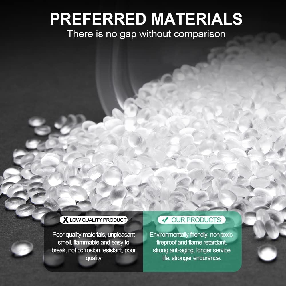 Boacua 12 Inch (1000 Pack), Zip Cable Ties Self-Locking Premium Nylon Cable Wire Ties,Heavy Duty White, for Indoor