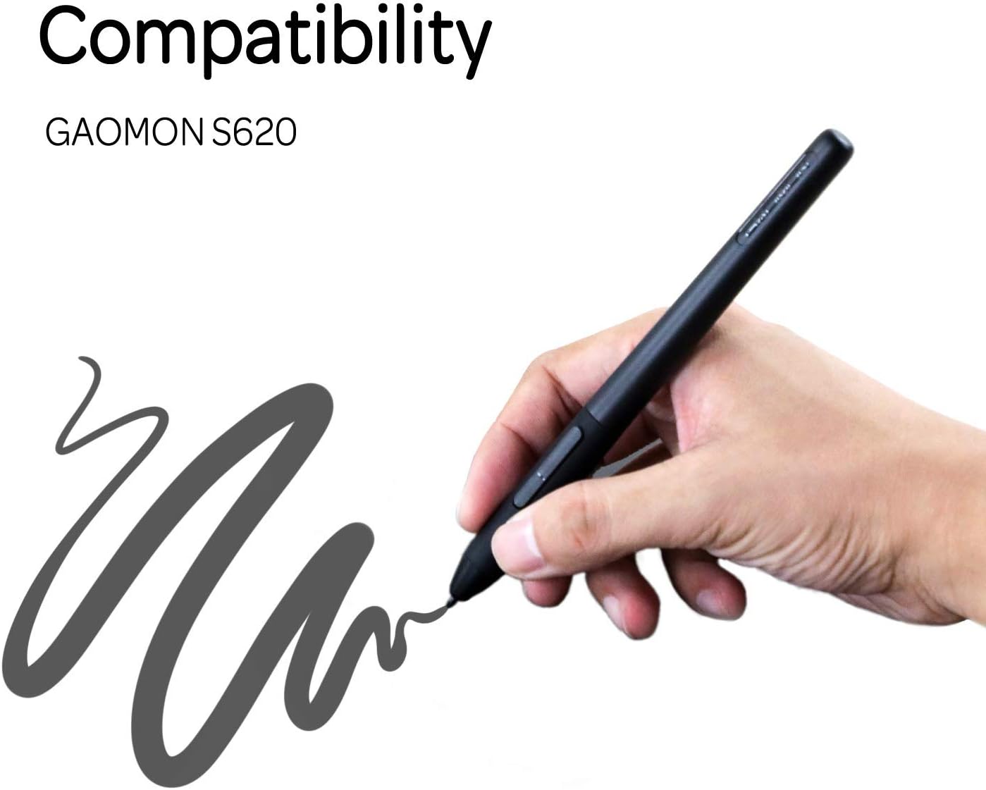 GAOMON AP32 8192 PD2200/S620/S630/M10KPRO/M106KPRO/M1220/M1230 Art Paint Battery-Free Levels Pressure Passive Stylus