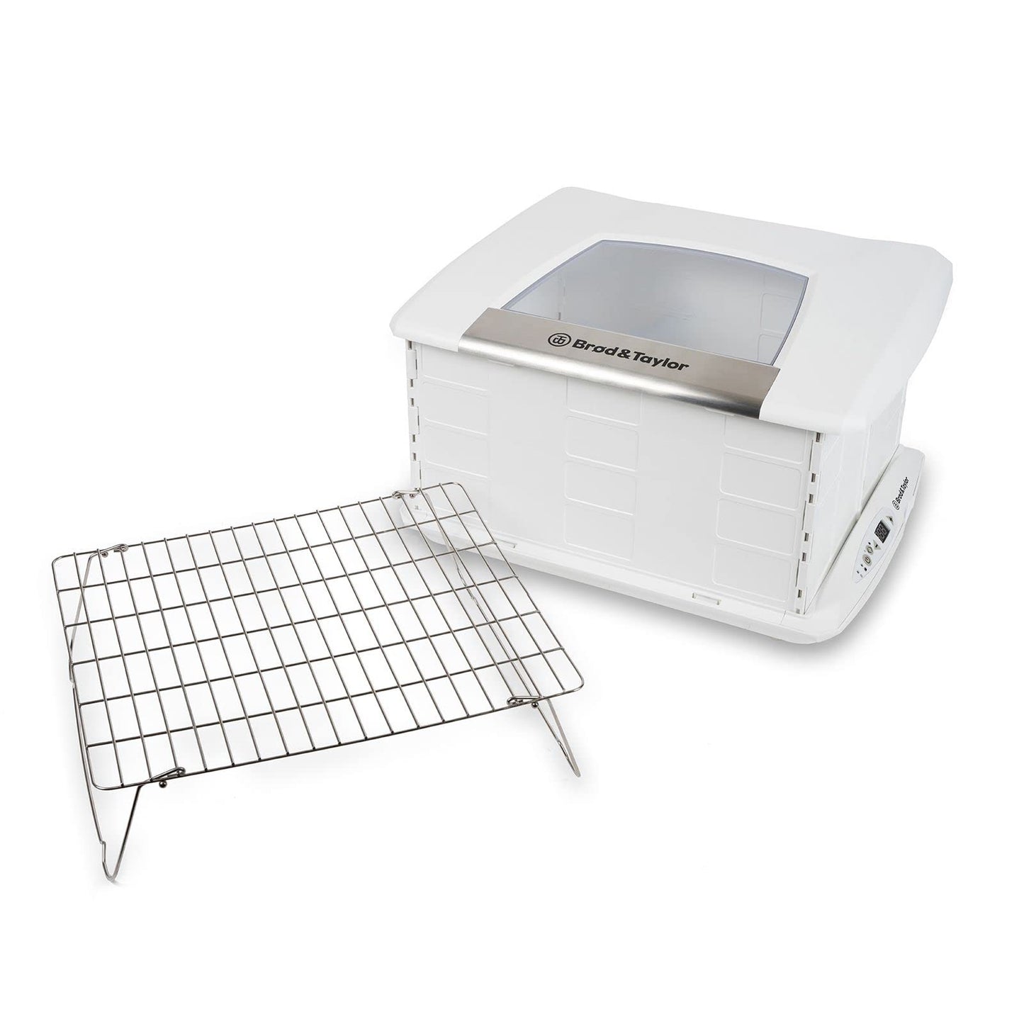 Brod & Taylor Folding Proofer & Slow Cooker (Proofer w/Accessory Shelf), White