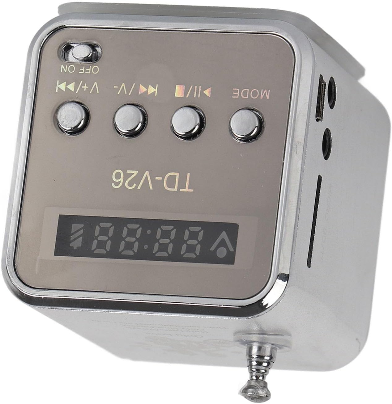 CCYLEZ Portable AM FM Radio with Bluetooth Music Speaker, Vintage Mini Speaker Retro Radio, Portable Bluetooth Speaker