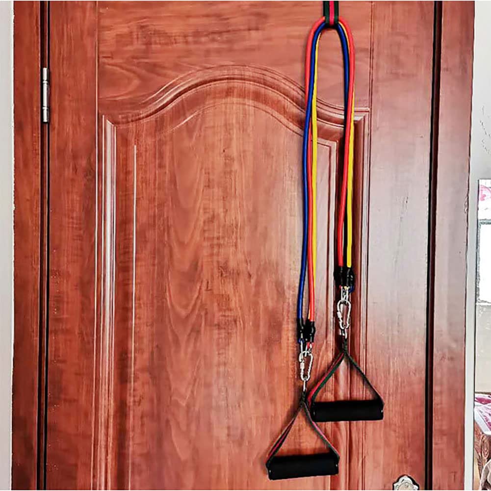 Door Anchor Resistance Bands, Fits in Any Door, Heavy Duty Door Strap Attachment Door Anchor Fitness Equipment Accessory for Home & Gym Training (2pcs)