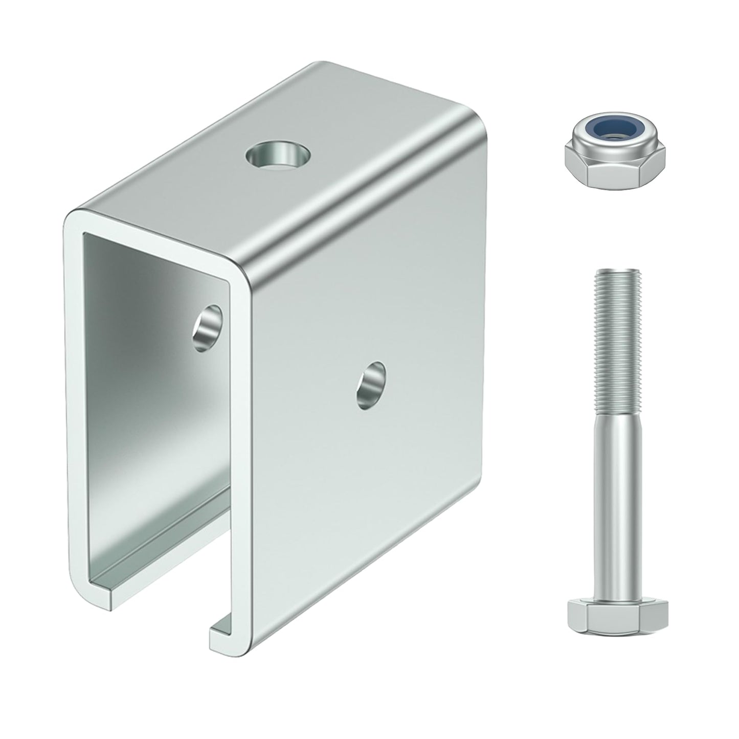 SKTREX Strut Channel Connector Extend Bracket Connection for use with 1-5/8" Wide and 1-5/8" Height Strut Channel