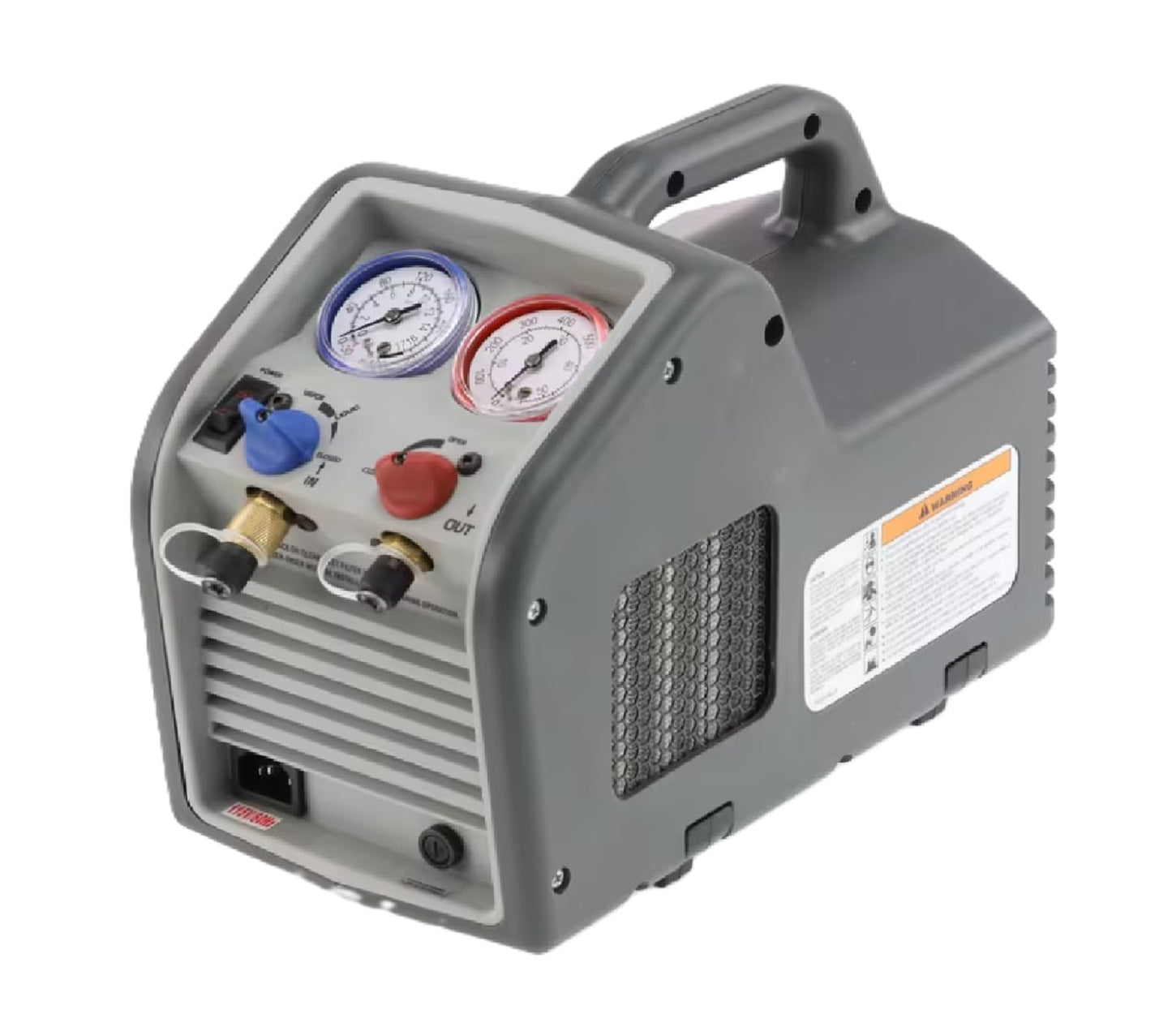 Robinair RG3 Portable Liquid and Vapor Refrigerant Recovery Machine - Compatible with Common CFC, HFC, HCFC Refrigerants Including R-410A; 115V, 60Hz
