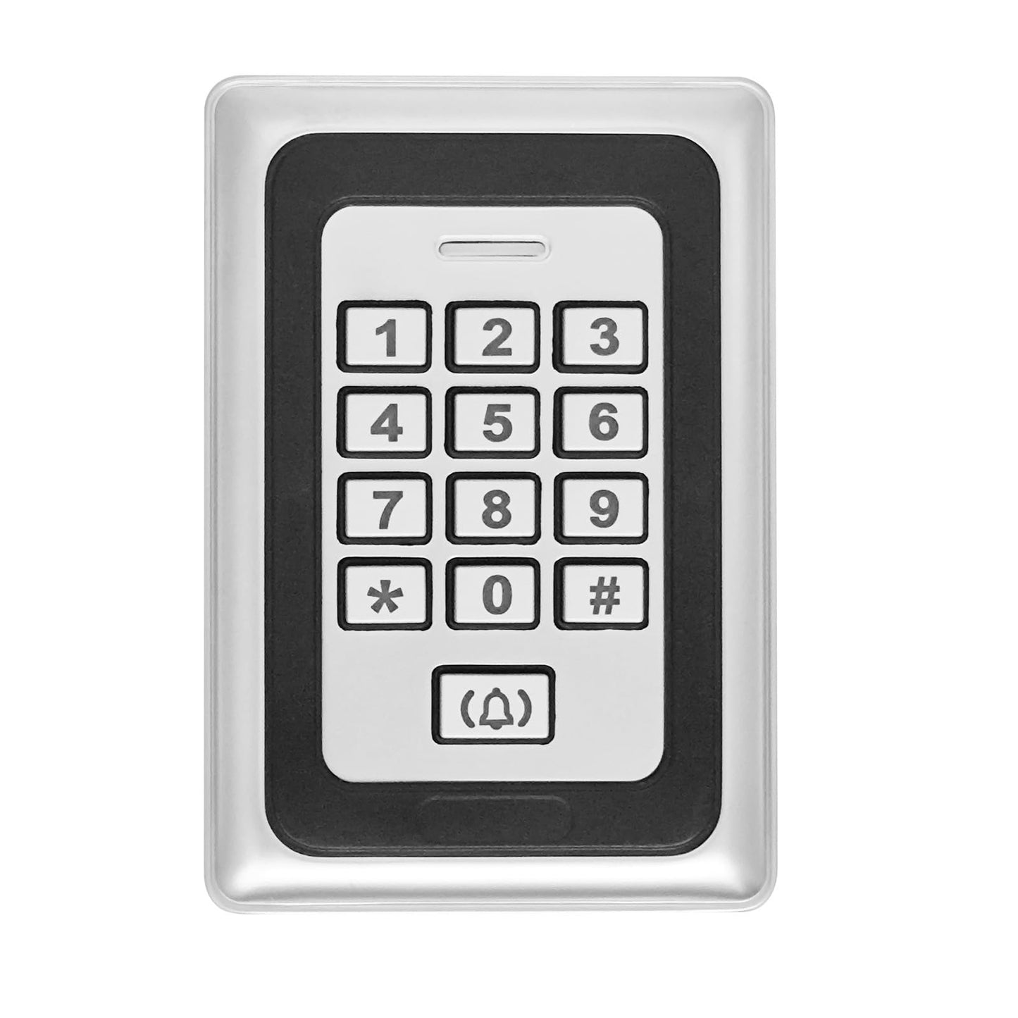 Smart Access Control System Kit – Metal Touch Keypad, 1200LB Magnetic Lock, Tuya App Remote Access, 2 Remote Controls, RFID Cards, Metal Exit Button – for Home/Office (K3-1-1200lbs Lock Kit)