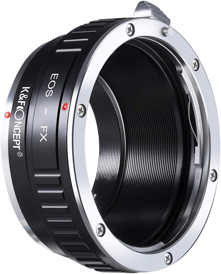K&F CONCEPT X-Pro1 Lens Mount Adapter EOS EF/EFS Lens to Fuji FX Mount X Camera X-Series Mirrorless Cameras
