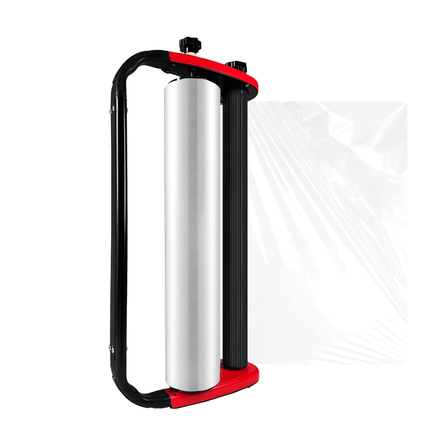 Ergonomic Stretch Film Dispenser - Reduces Operator Fatigue, Shrink wrap Handle for Warehousing, Logistics, Pallets, Commercial, and Home Use (18-in Dispenser for 18-in Stretch Film)