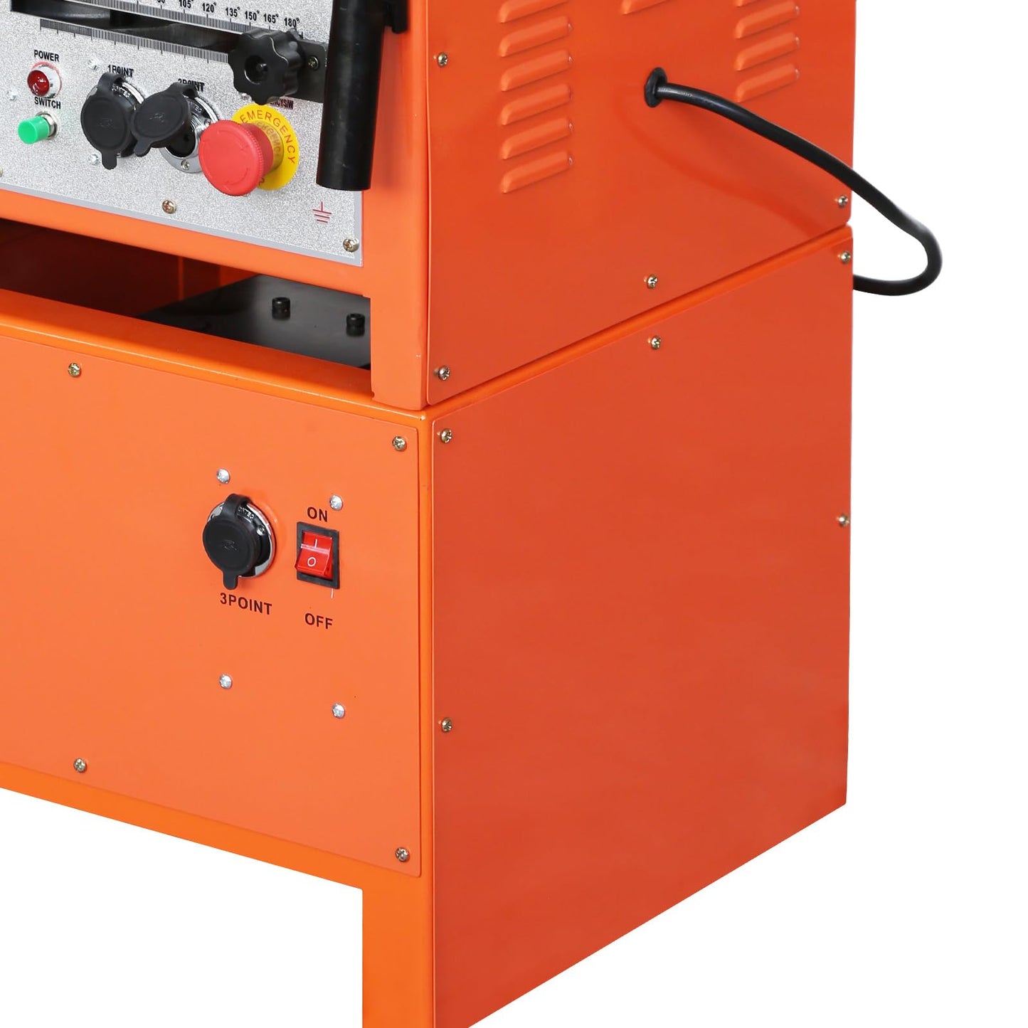 1600W Rebar Bender,19.6"l x 17.7"w x 31.1"h, Electric Rebar Bending Machine with Foot Pedal and Handle, 0°-180° Adjustable Bending Angle, 6-7 Seconds Fast Bending Speed