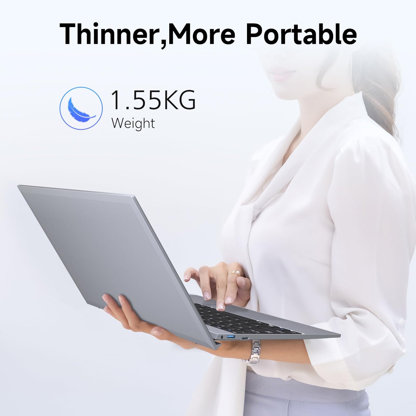 BLUEING Laptop Computer, 8GB RAM 256GB SSD Laptop, Pentium Quad-Core Processor(Up to 2.64GHz), 14-Inch 1080P FHD IPS, Wi-Fi 5, BT5.0, Win 11, Laptops for Students, Lightweight