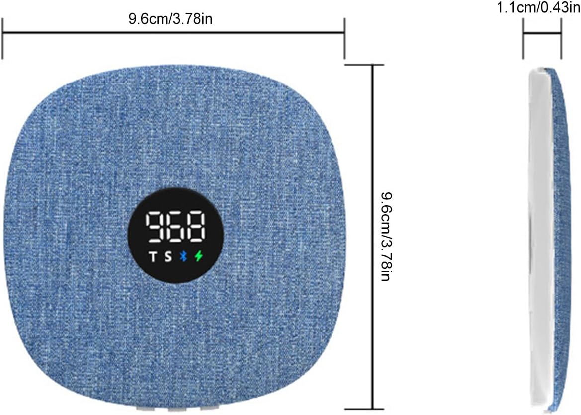 Generic 30H Pillow Speakers for Sleeping, Sleep Speaker Under Pillow Thin Wireless with Timer, Under The Pillows