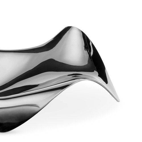 Alessi Blip PG02 - Spoon Rest in 18/10 Stainless Steel Mirror Polished
