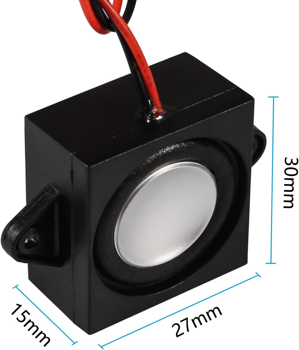 DWEII 4PCS 3 8 3.3V 5V Watt Ohm Single Cavity Mini Speaker Full-Range Cavity Mobile Portable Advertising Machine