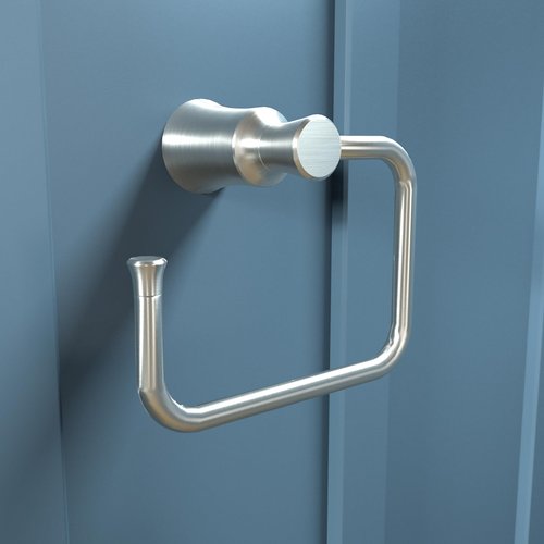 hansgrohe 4786820 Joleena Towel Ring in Brushed Nickel, 8.3-Inches Wide