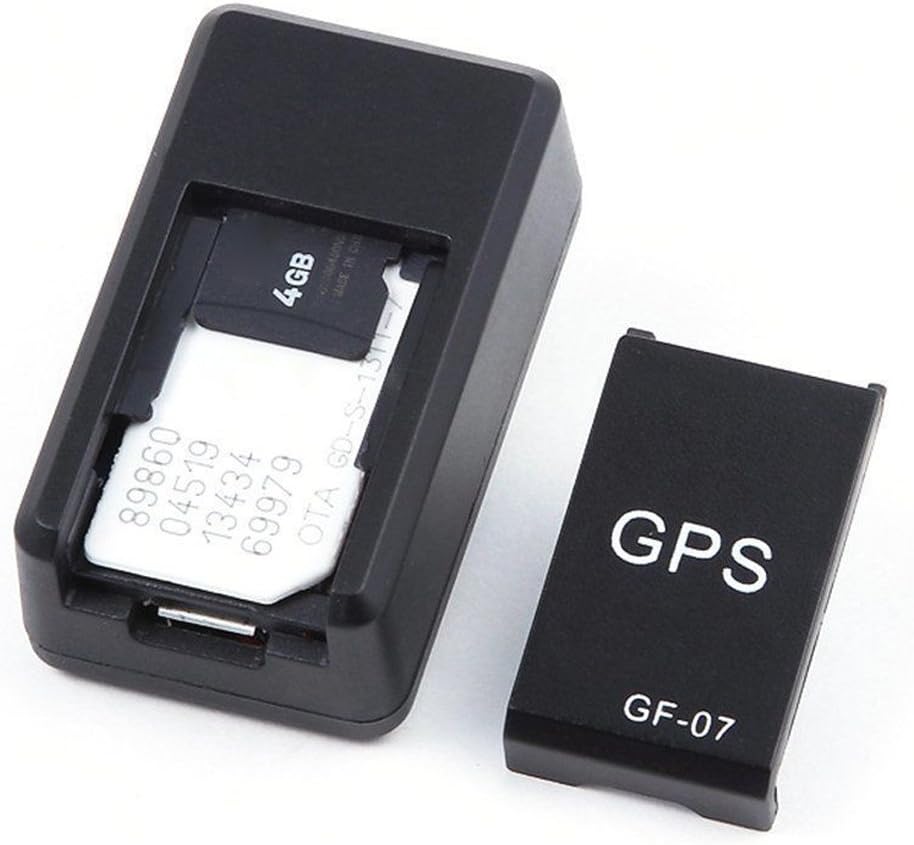 Saycker GF-07 42 25 20mm)(Black) Mini GPS Tracker, Magnetic Mini GPS Real Time Long Standby Tracking Device for Vehicle