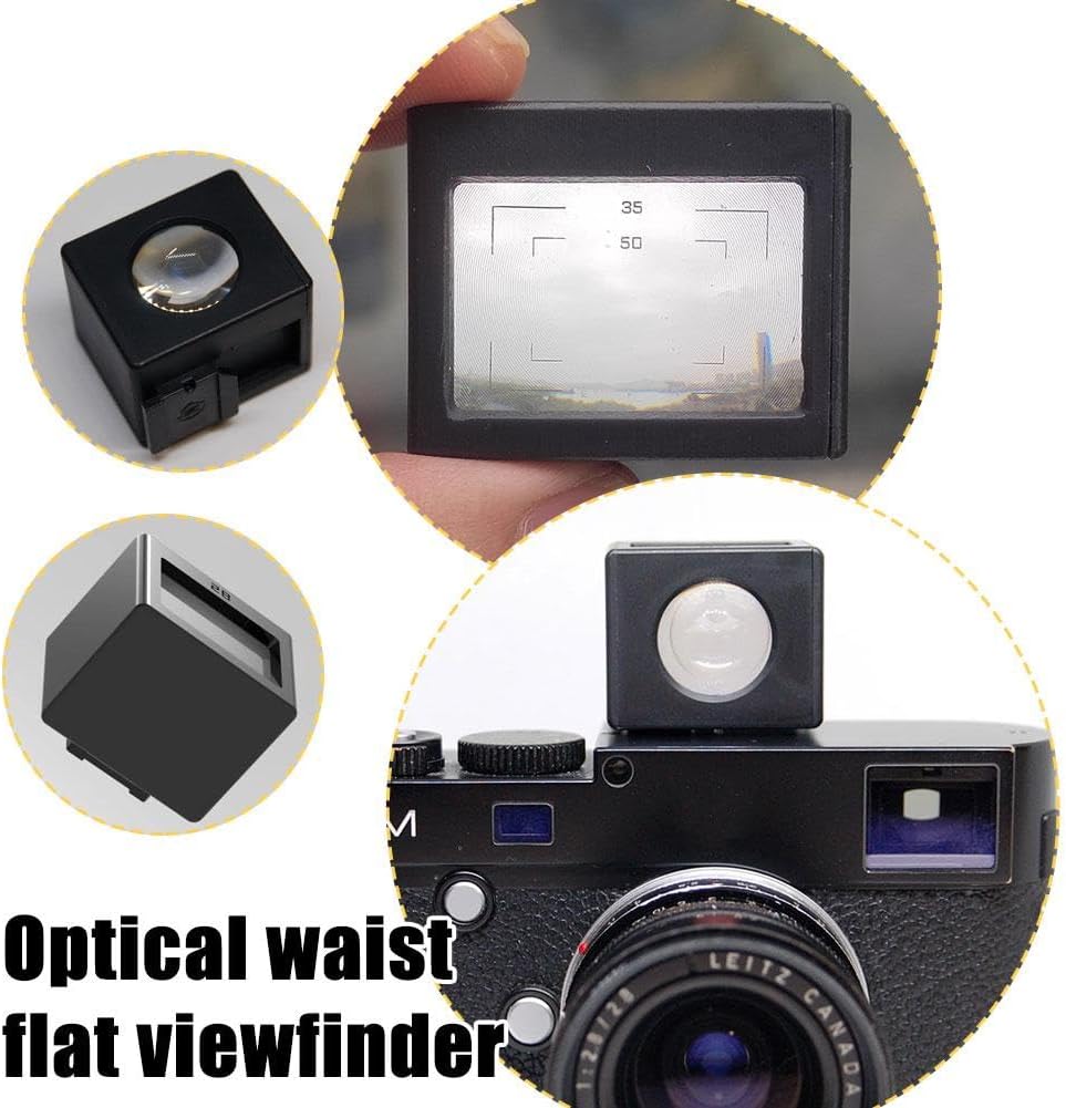 Generic 28mm Waist Level Viewfinder,Retropia Optical Waist Level Viewfinder,Replacement Camera External Optical
