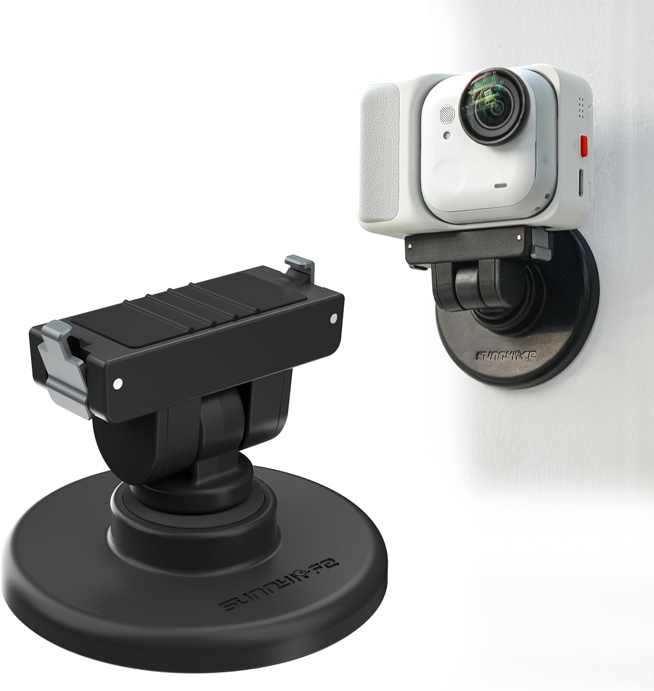 Yufeizi Insta360 180 Magnetic Mount for Go Ultra Accessories, with Quick Release Mount Adapter, Angle Adjustment Strong