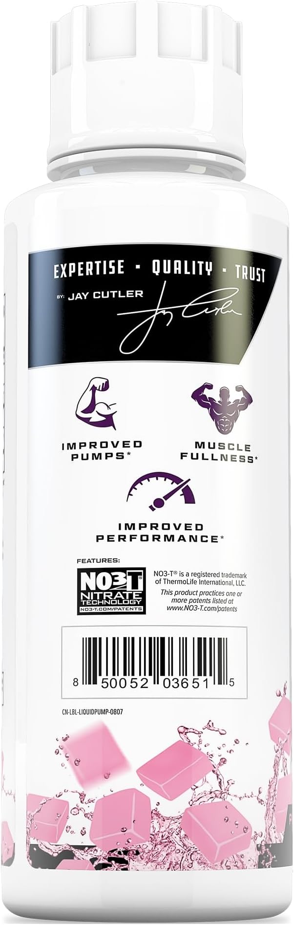 Liquid Pump - Glycerol and Arginine Nitrates for Optimized Pump pre-Workout Liquid Caffeine Free Non stim pre-Workout for Energy and Performance and nictic Oxide Booster | Pink Fruit Chews Flavor