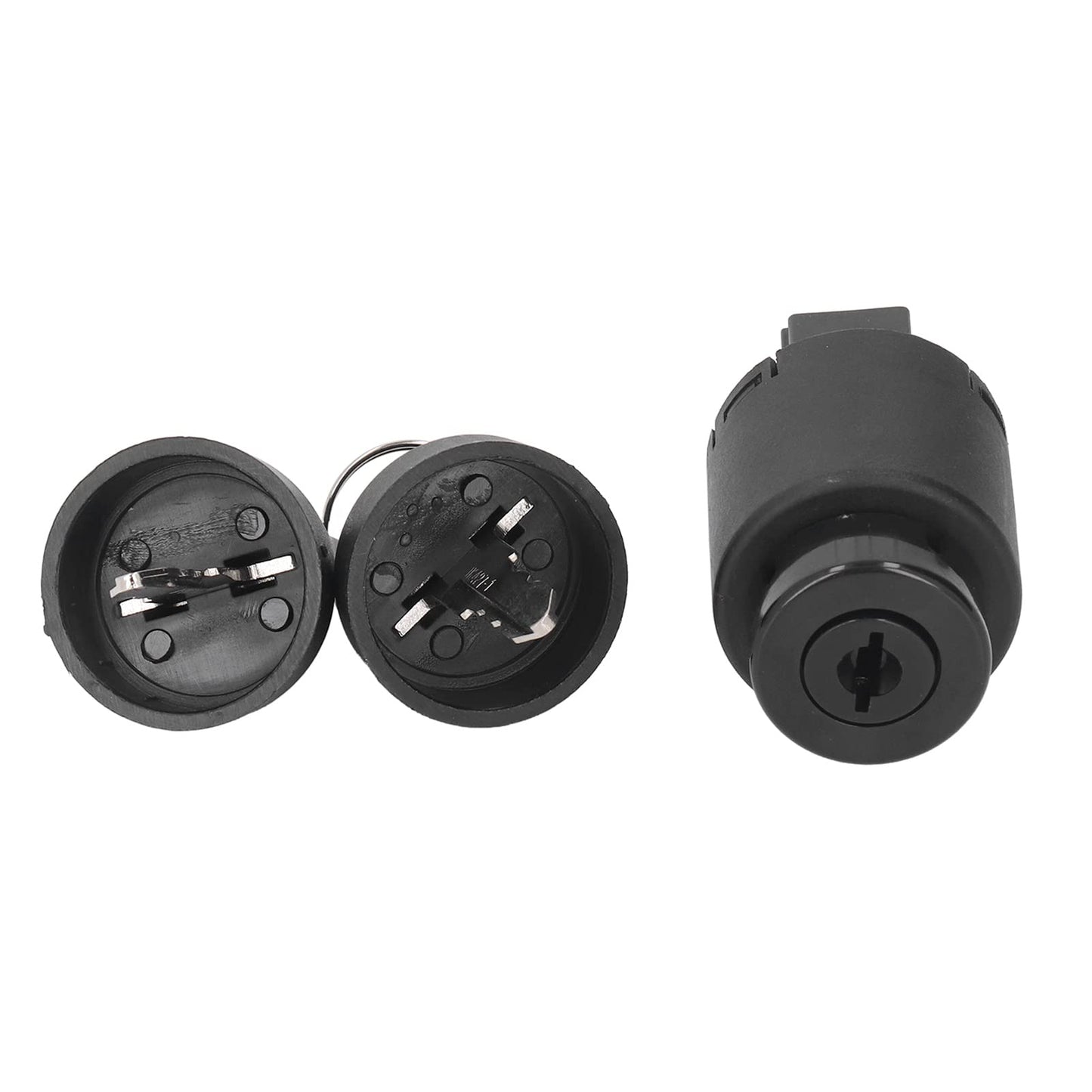 Hapivida Ignition Starter Switch, 2 Keys ABS Key Switch with Lock