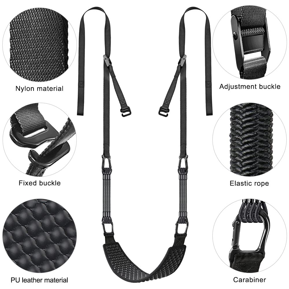 Dolibest Pull-Up Assistance Bands,Heavy Duty Multi-Function Resistance Bands for Chin-up, Dipping Belt for Weight Lifting, Stretch Resistance Bands, Suitable for Men and Women (600LB)