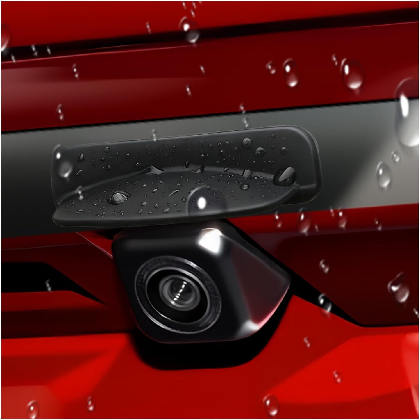 KIFIDAN 2026 New Backup Camera Rain Shield,Silicone Reverse Camera for Car Rain Guard with Extended Design,Waterproof